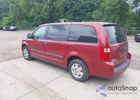 2008 Dodge Grand Caravan Se из США, поврежденный, VIN 1D8HN44H98B107979